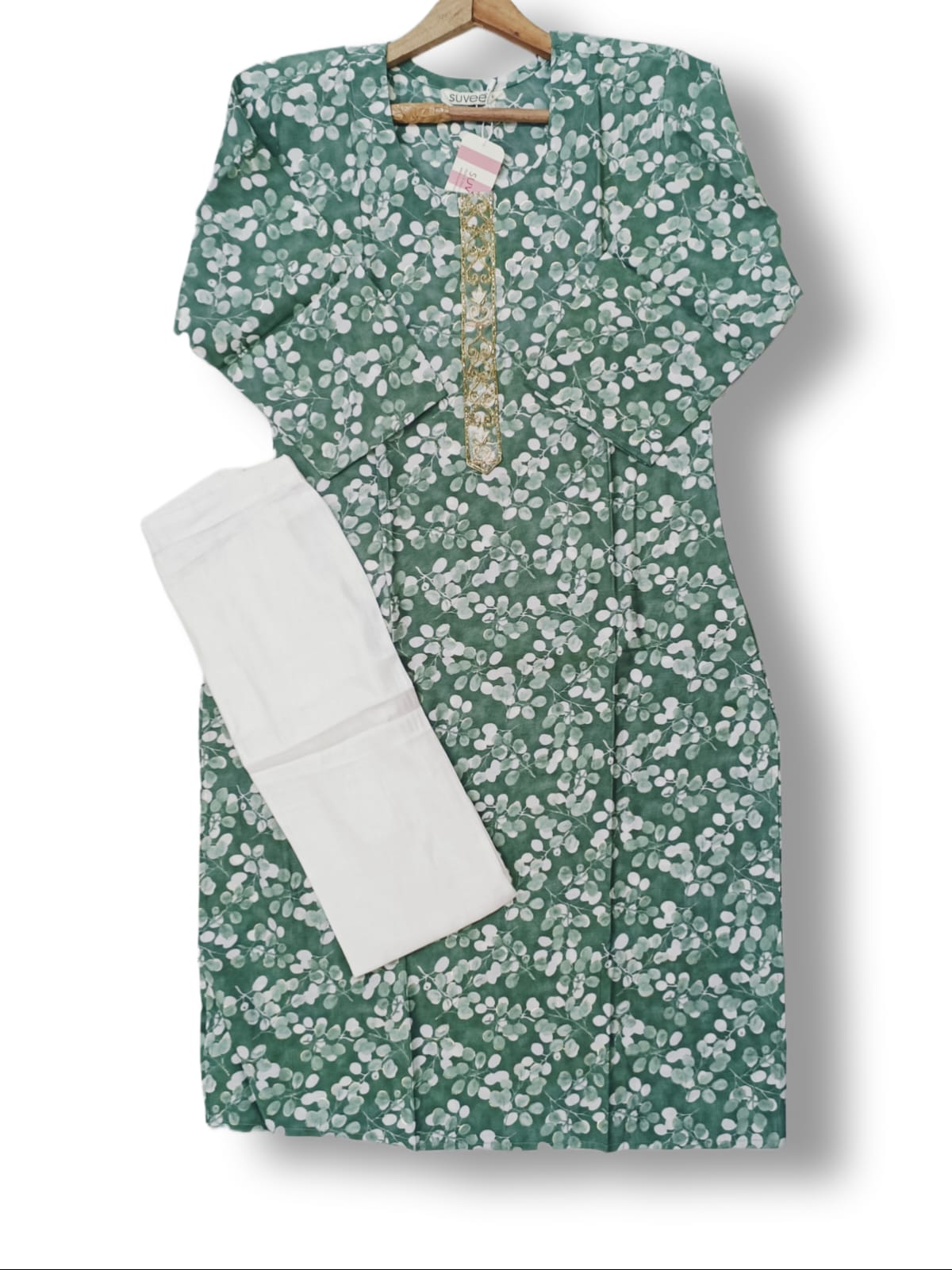 PRINTED MODAL SILK KURTI PANT SET